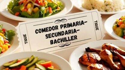 Tique comedor Primaria-Secundaria-Bachiller